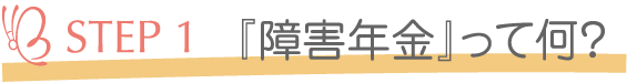 「障害年金」って何？